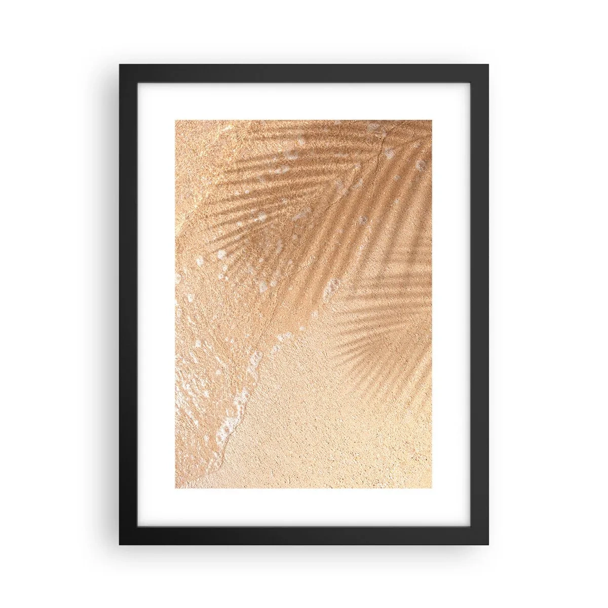 Poster in een zwarte lijst - De schaduw van een hete zomer - 30x40 cm