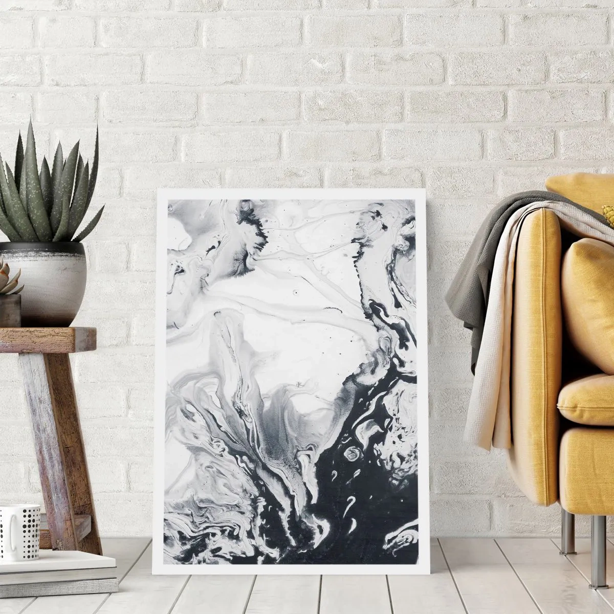 Poster - Het binnenste van de aarde - 50x70 cm