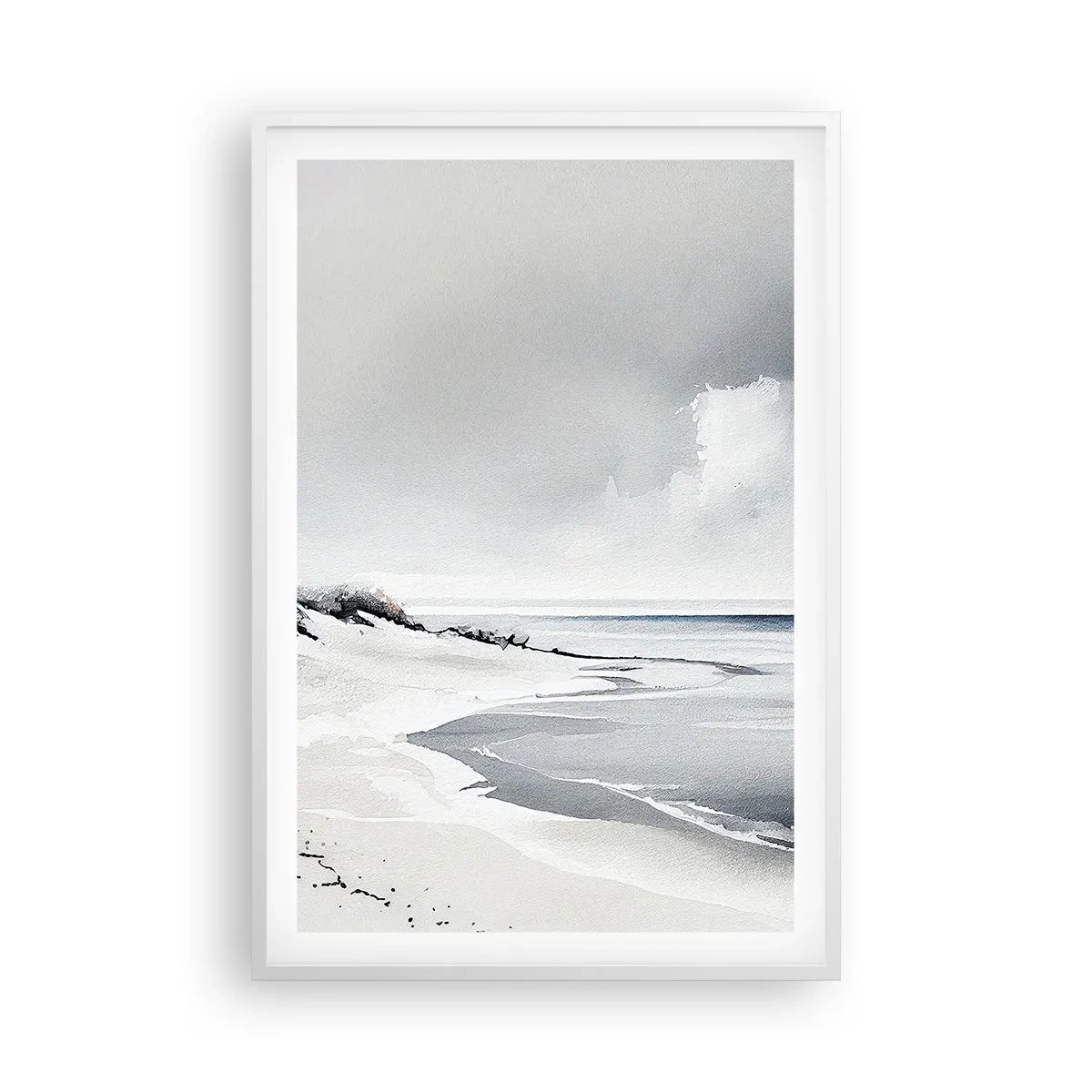 Poster in een witte lijst - Voor altijd samen - 61x91 cm