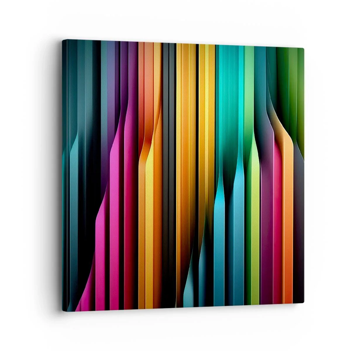 Schilderen op canvas - Lichtorgel - 30x30 cm