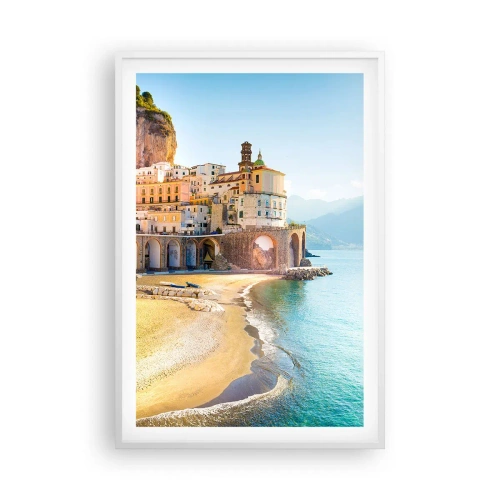 Poster in een witte lijst - De stad is ongelooflijk - 61x91 cm