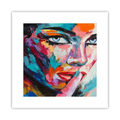 Poster - Ons eerste geheim - 30x30 cm