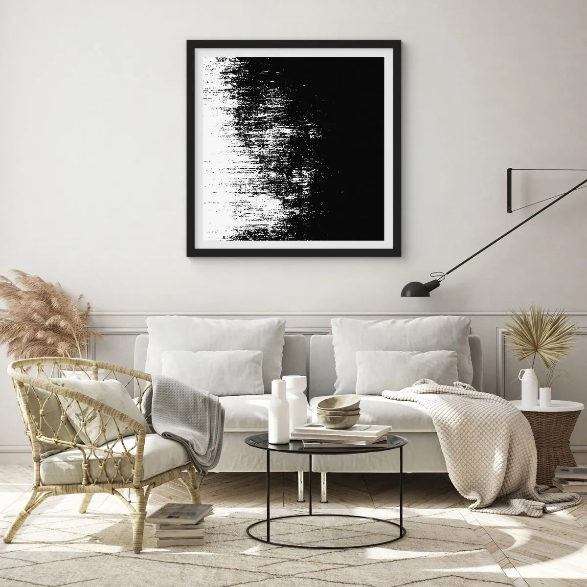 Poster in een zwarte lijst - En de winnaar is ... - 40x40 cm