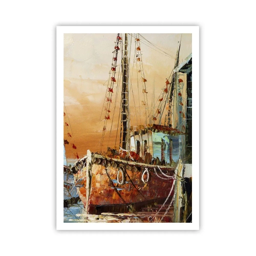 Poster - Een vreedzame terugkeer - 70x100 cm