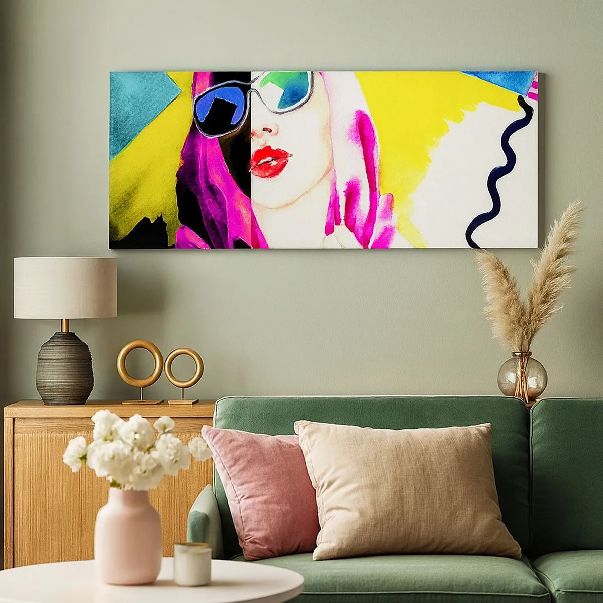 Schilderen op canvas - Ik ben niet wit en ik ben niet zwart - 100x40 cm