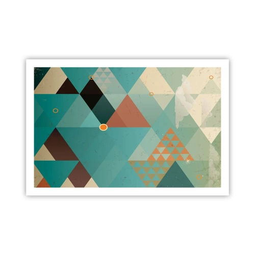 Poster - Eenheid van veelheid, veelheid van eenheid - 91x61 cm