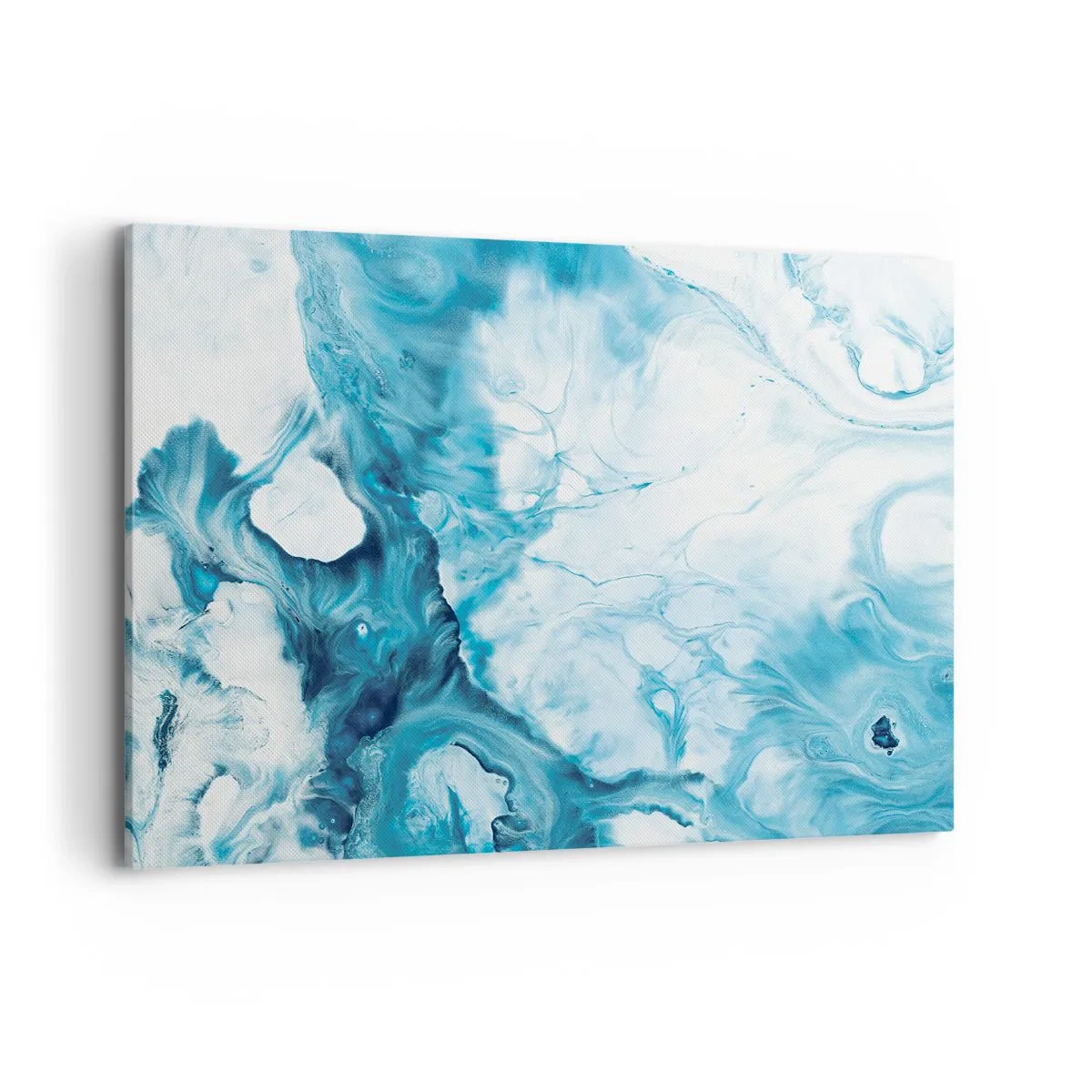 Schilderen op canvas - Blauw Concert - 120x80 cm