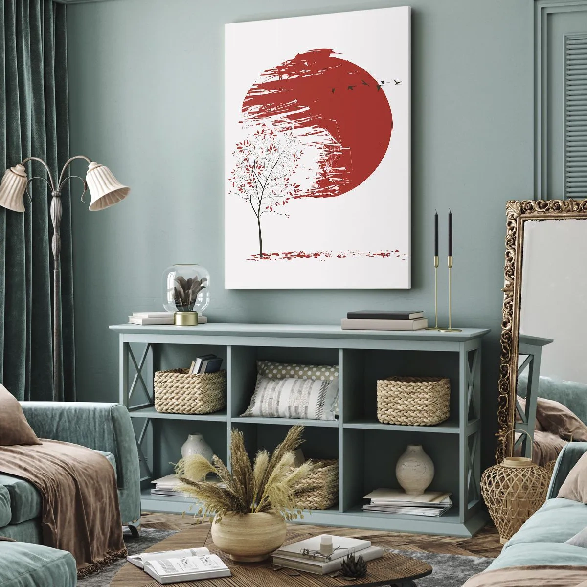 Schilderen op canvas - Kent u dit land? - 70x100 cm