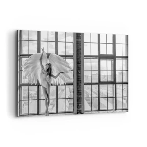 Schilderen op canvas - Stad der Engelen? - 120x80 cm