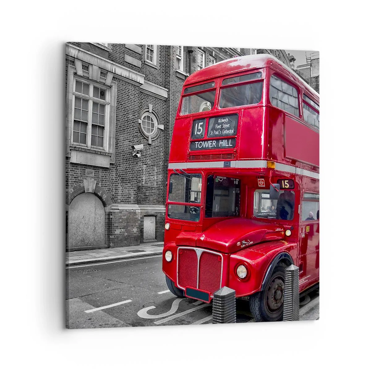 Schilderen op canvas - Altijd hetzelfde - 50x50 cm