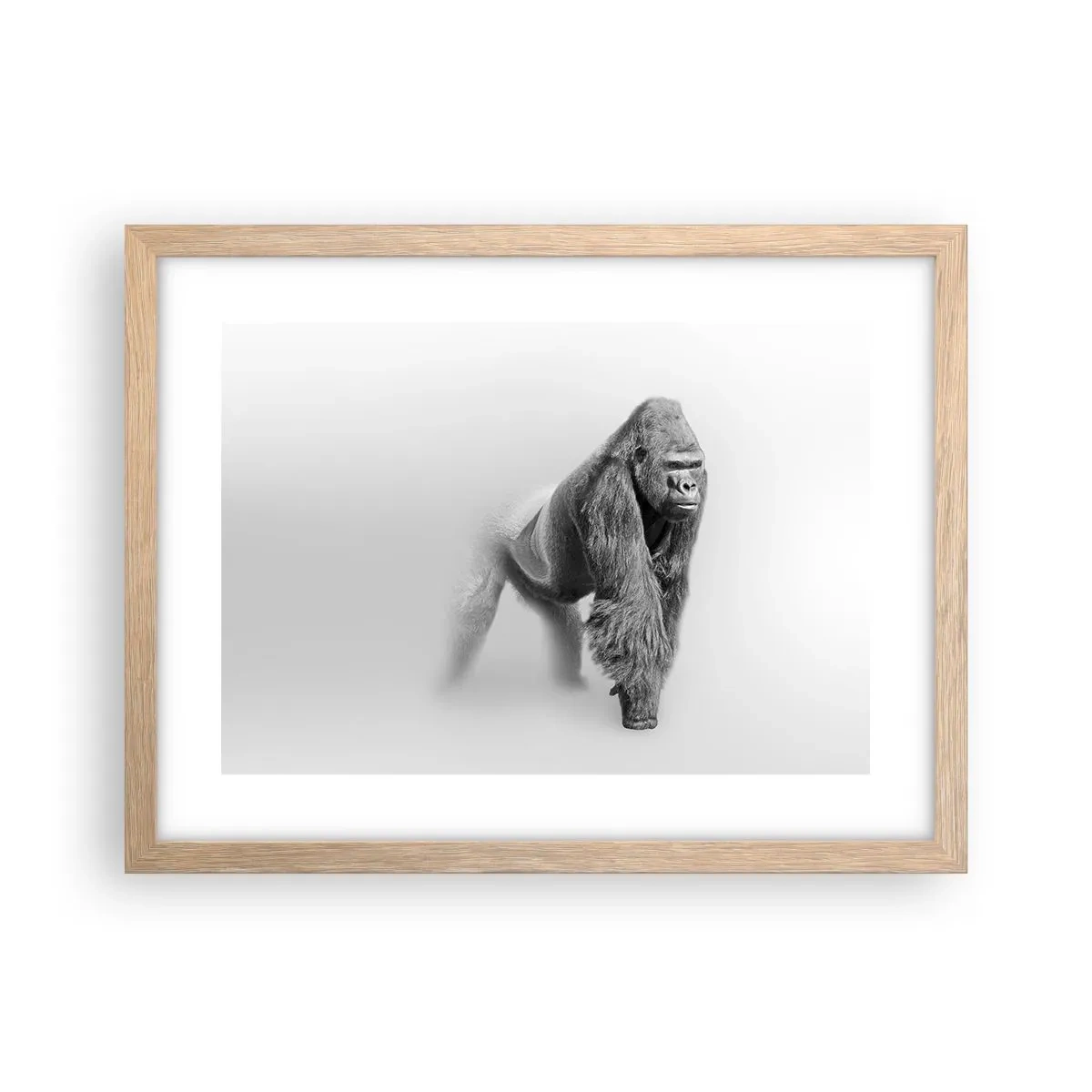 Een poster in een licht eiken lijst - Vertrouwen in zijn kracht - 40x30 cm