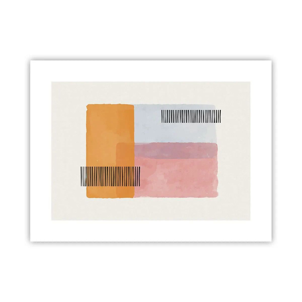 Poster - Van hoek tot hoek - 40x30 cm