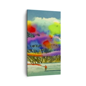 Schilderen op canvas - Breng deze wereld tot leven - 45x80 cm