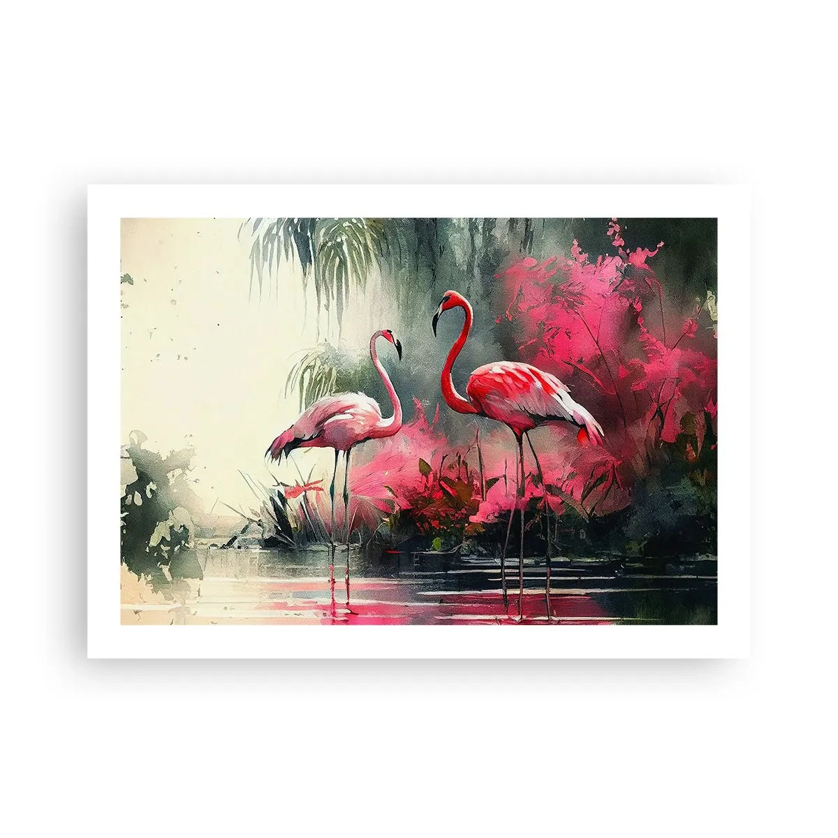 Poster - Een les in natuurlijke gratie - 70x50 cm