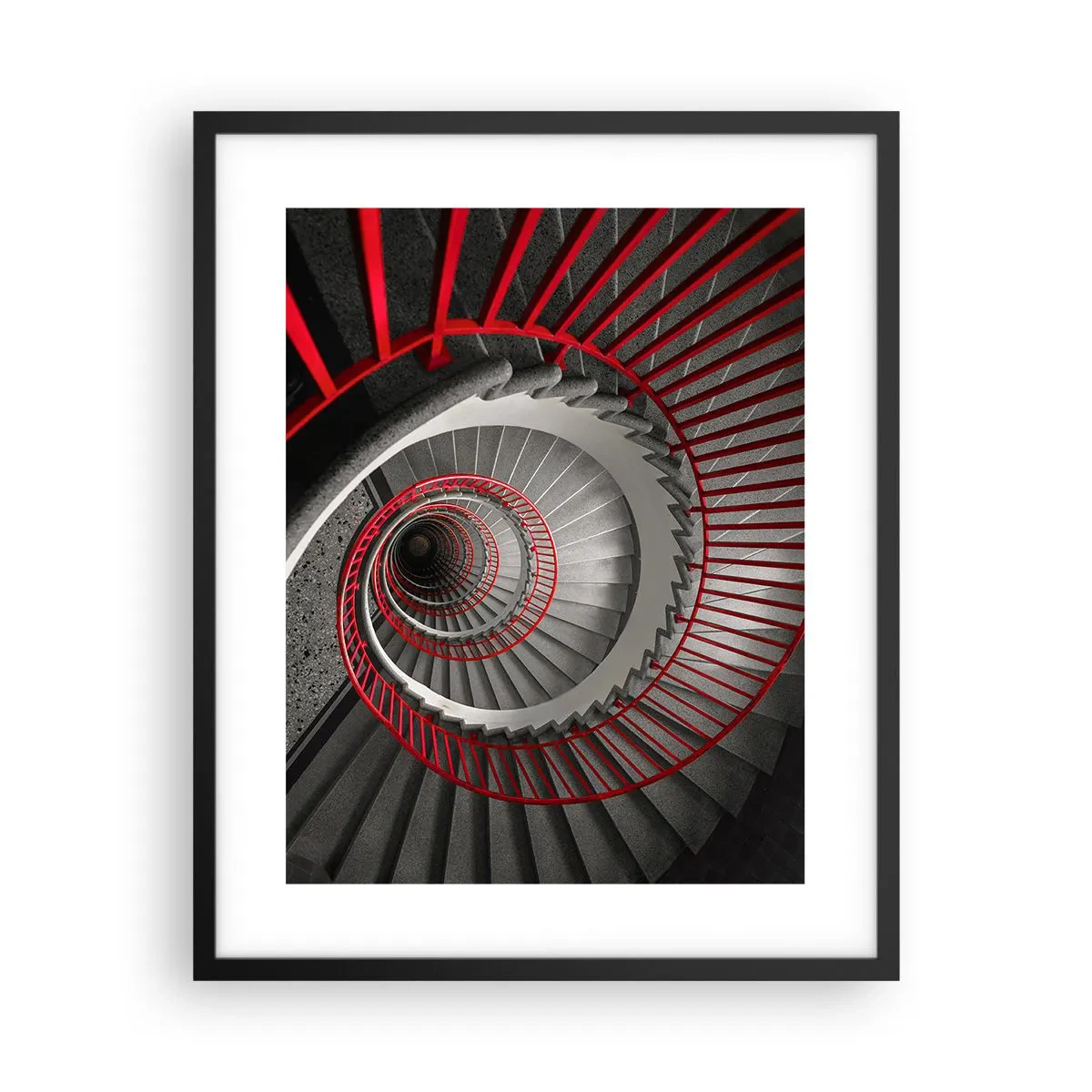 Poster in een zwarte lijst - Architectuur plezier - 40x50 cm
