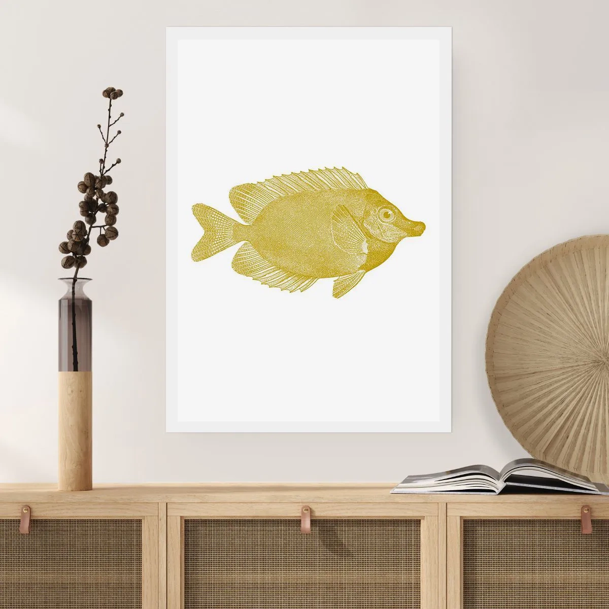 Poster - Vis en dat is het - 70x100 cm