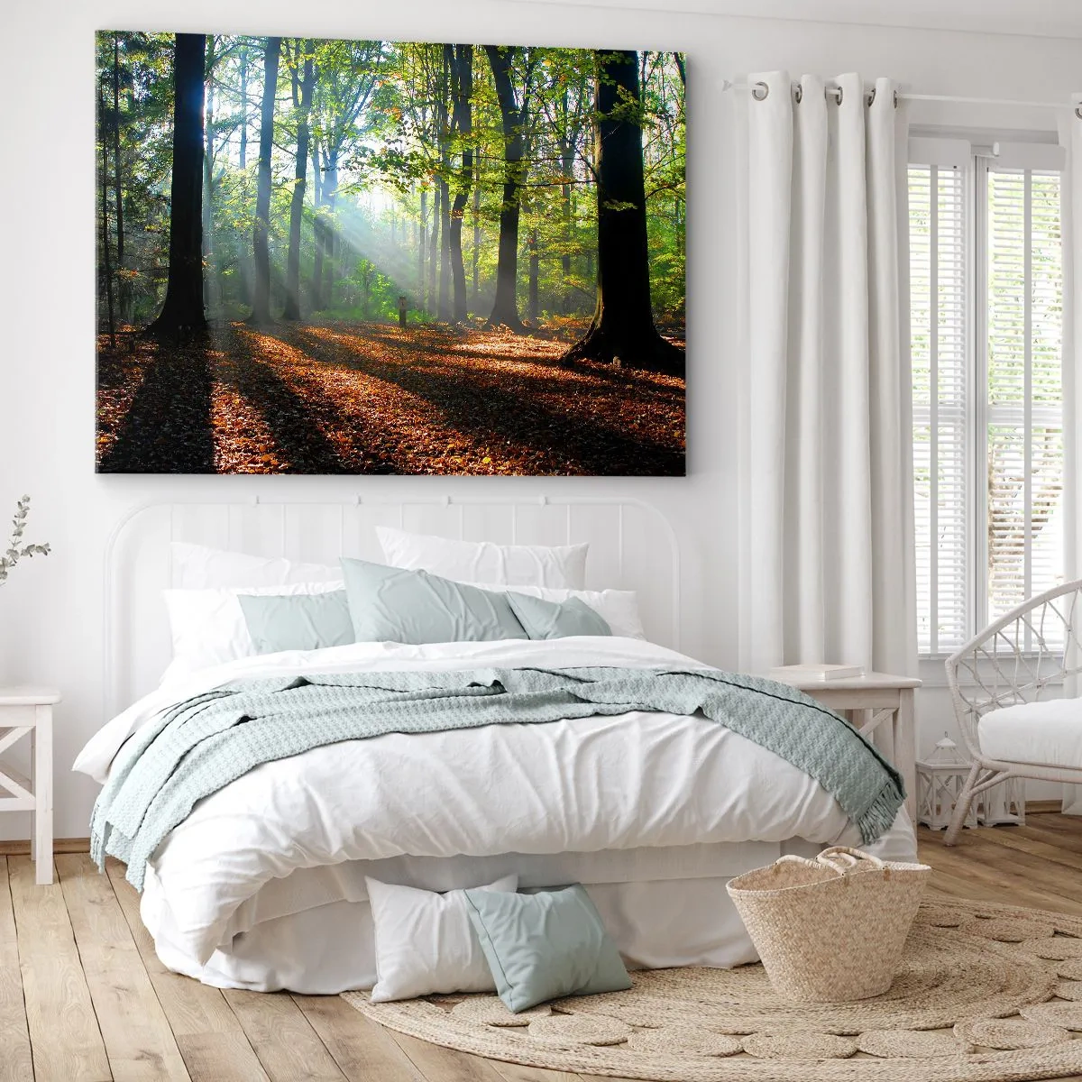 Schilderen op canvas - Lichten en schaduwen - 120x80 cm