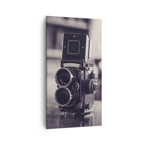 Schilderen op canvas - De magie van oude fotografie - 55x100 cm