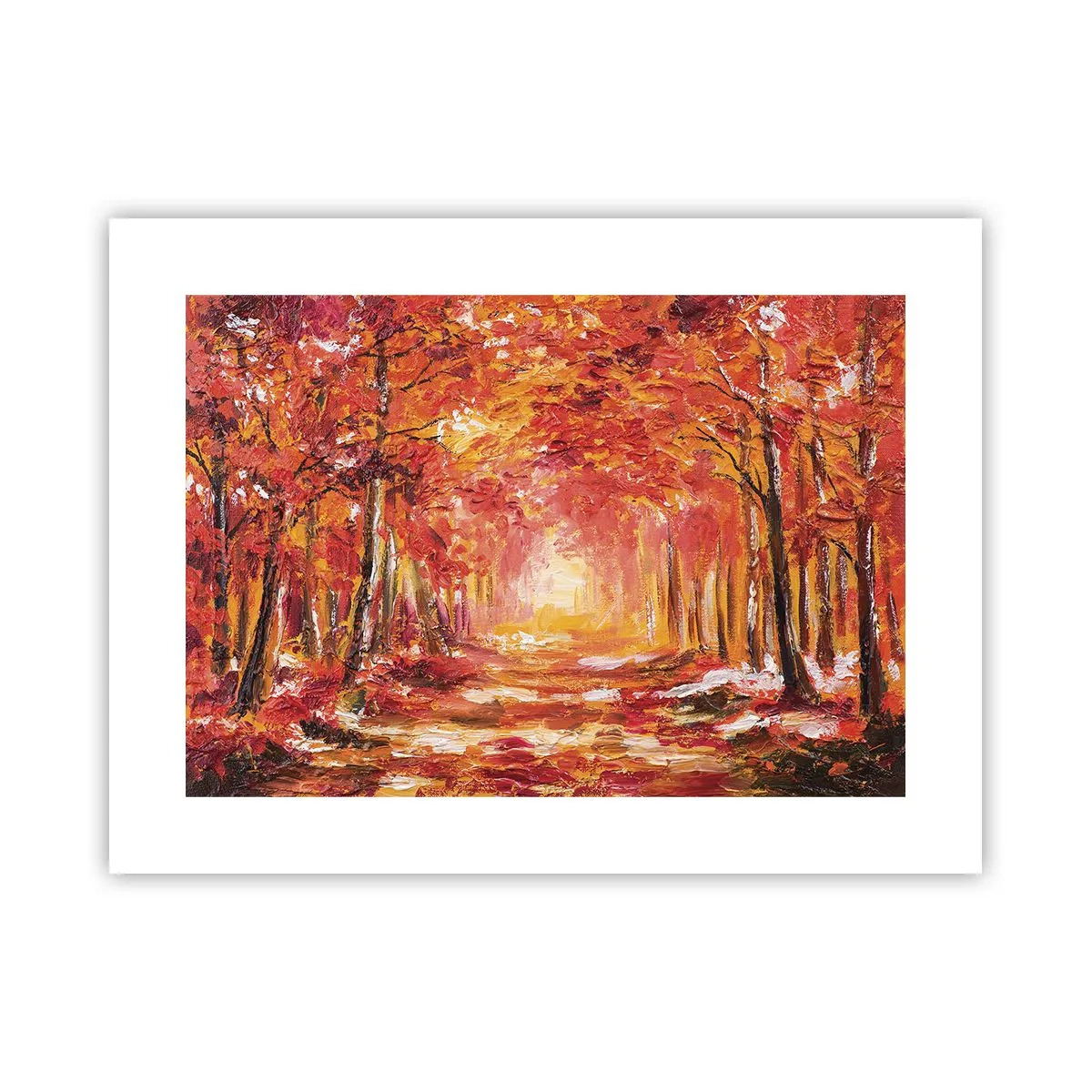 Poster - Koperen bos - 40x30 cm