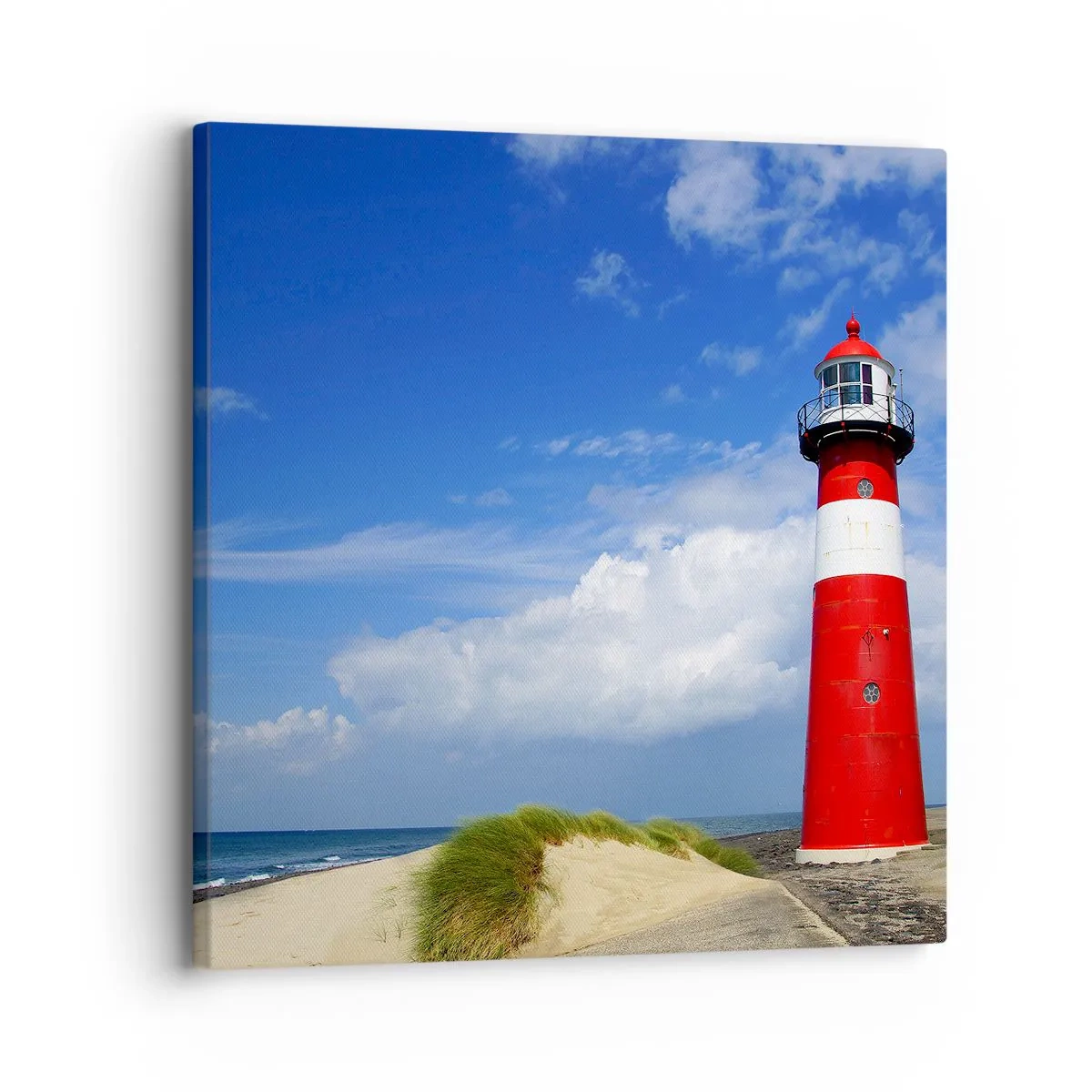 Schilderen op canvas - Een droom eenzame plek - 30x30 cm