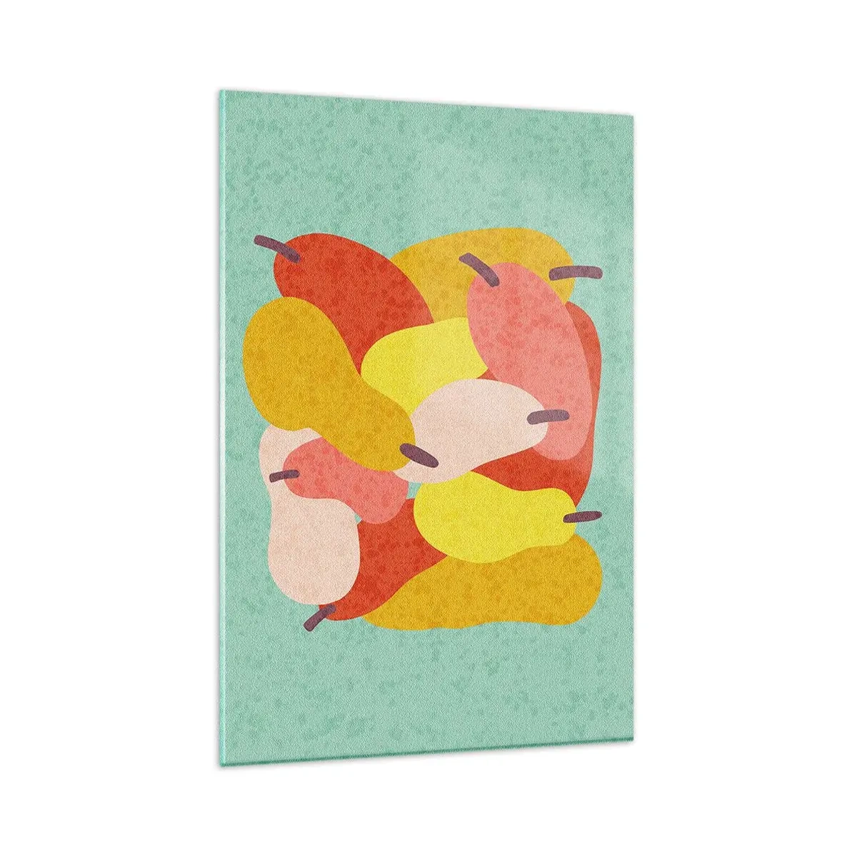 Schilderen op glas - Probeer de zomerzon - 80x120 cm