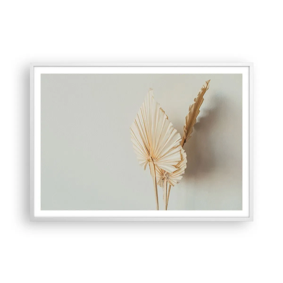 Poster in een witte lijst - Wanneer je verlichting nodig hebt - 100x70 cm