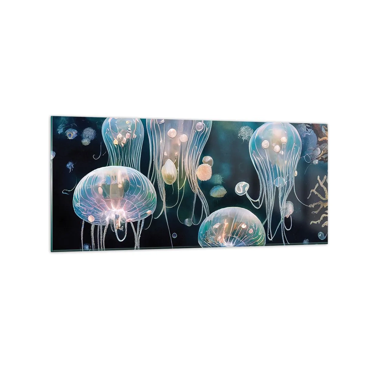 Schilderen op glas - Ondferwaterbal - 120x50 cm