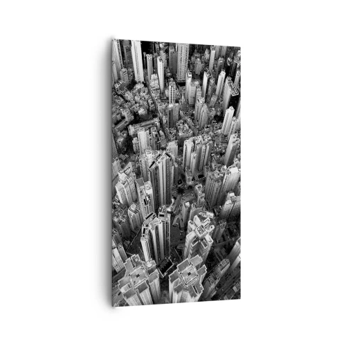 Schilderen op canvas - Nog steeds hoger en hoger - 65x120 cm
