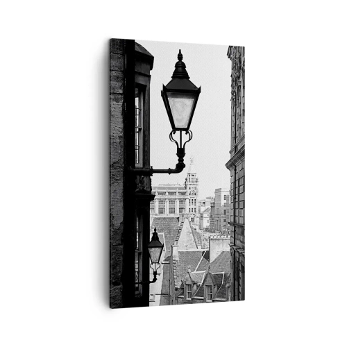Schilderen op canvas - Het Edinburgh-verhaal - 45x80 cm