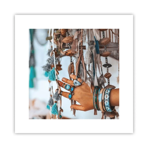 Poster - Lokale schatten - 30x30 cm