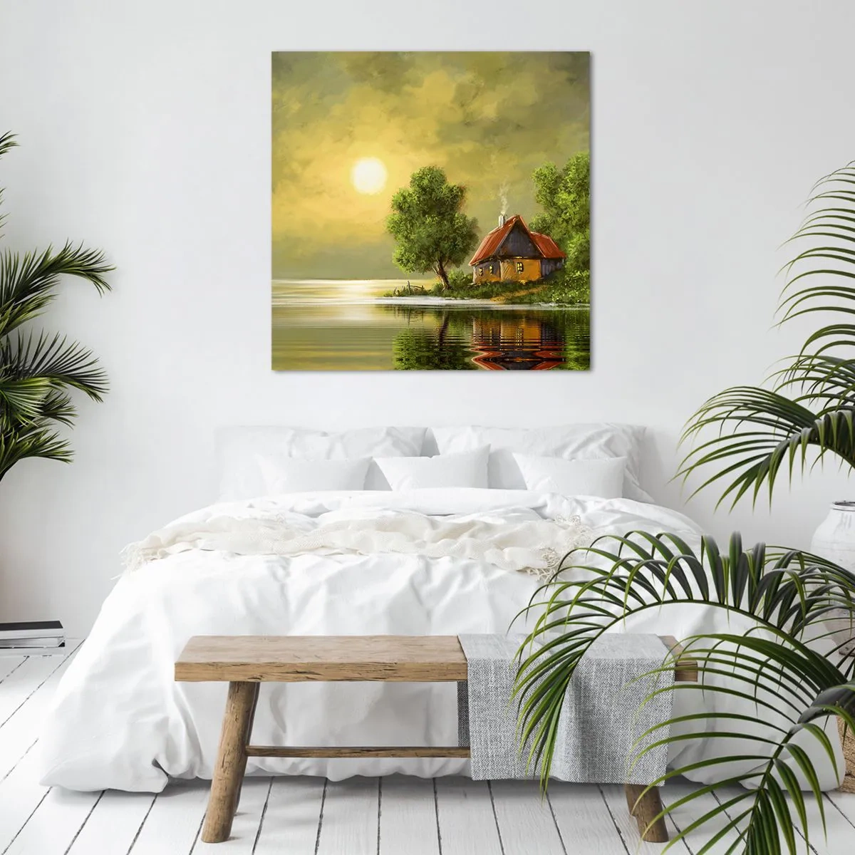 Schilderen op canvas - Mooi, als een foto - 50x50 cm