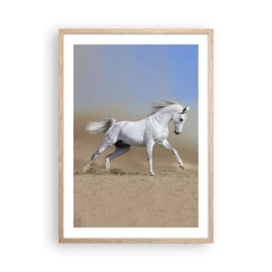 Een poster in een licht eiken lijst - Het mooiste Arabische sprookje - 50x70 cm