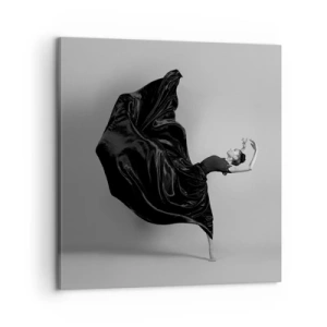 Schilderen op canvas - Gevleugeld door muziek - 60x60 cm