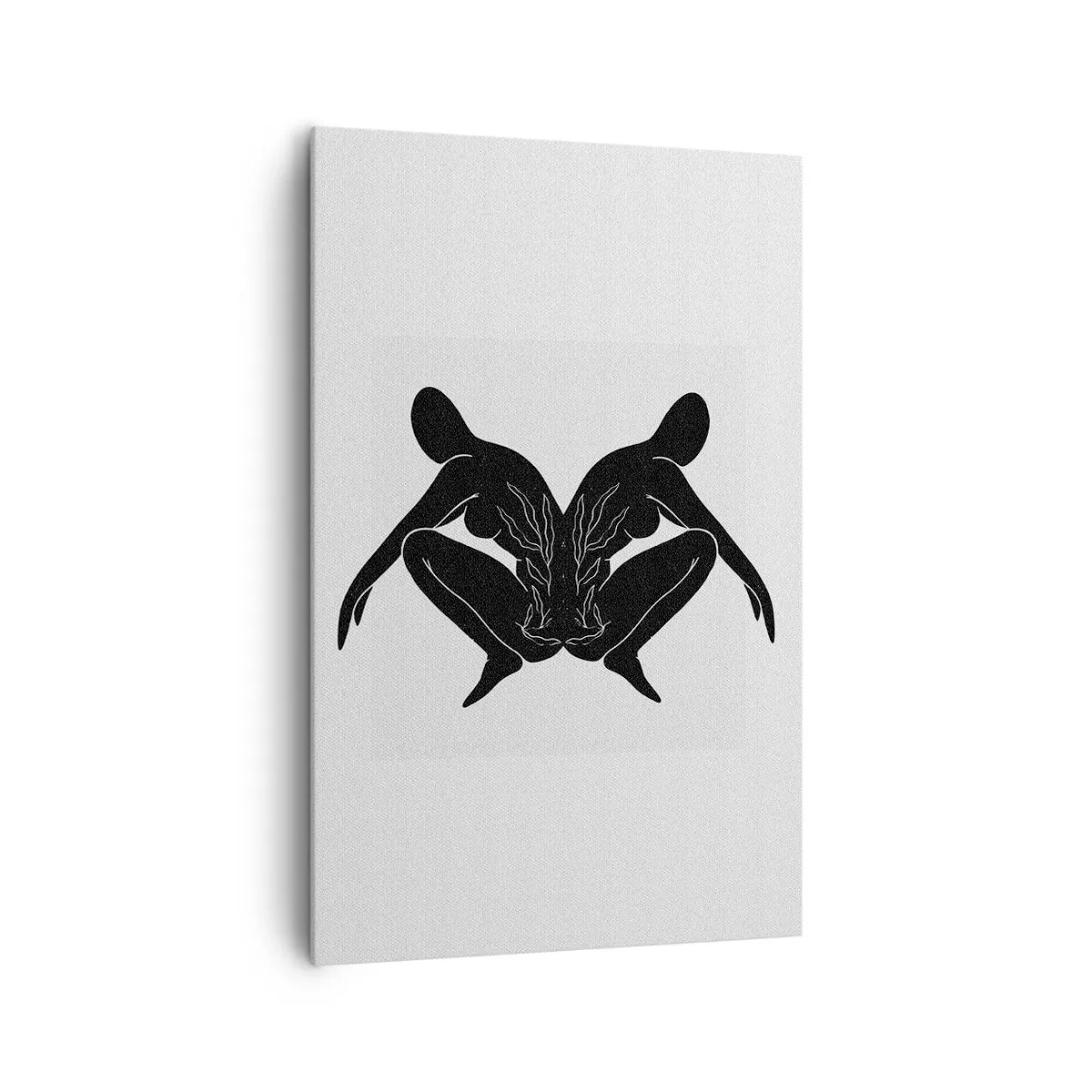 Schilderen op canvas - Een gemeenschappelijke ziel - 80x120 cm