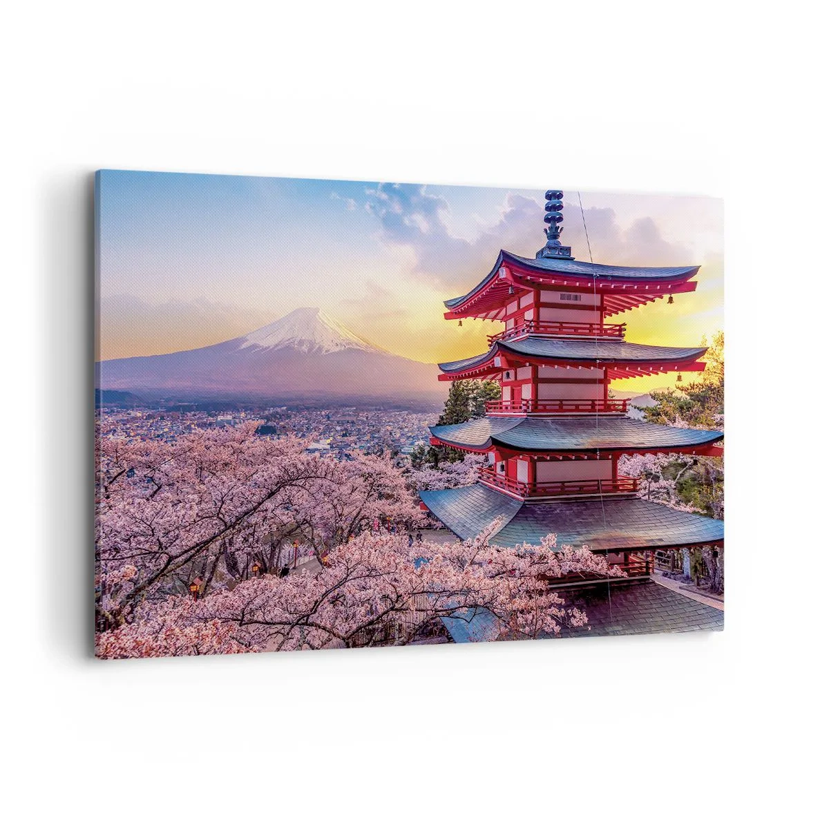 Schilderen op canvas - De essentie van de Japanse geest - 100x70 cm