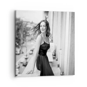 Schilderen op canvas - Zeker een Parijzenaar - 70x70 cm