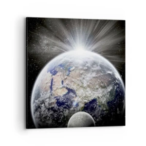 Schilderen op canvas - In volle pracht - 70x70 cm