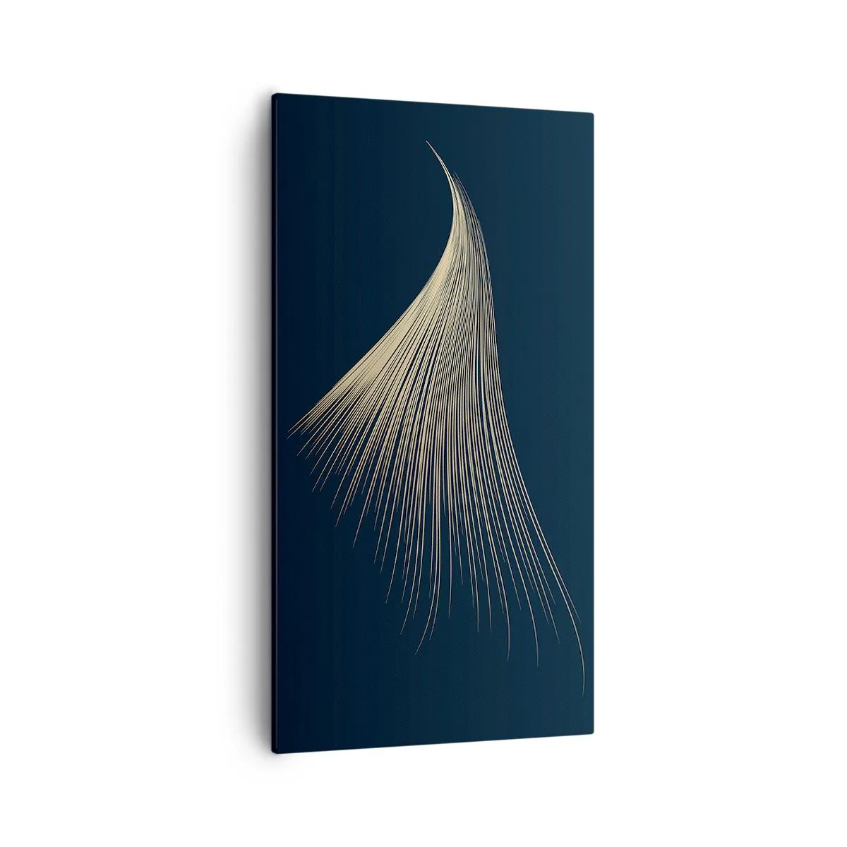 Schilderen op canvas - Als het haar van een engel - 55x100 cm