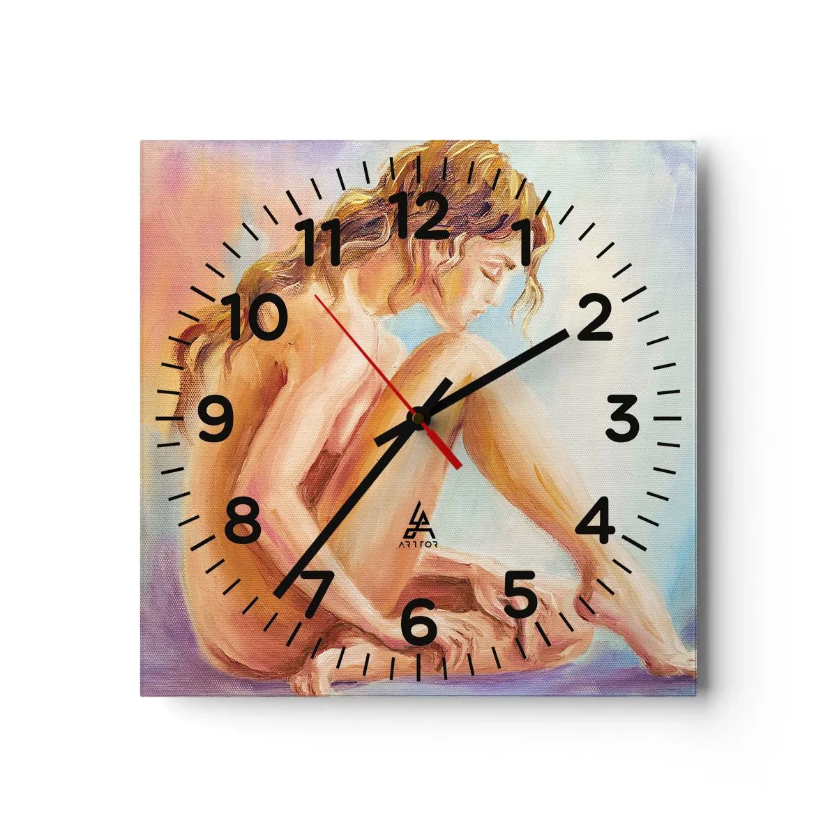 Wandklok - Klok - De daad van de jeugd - 30x30 cm
