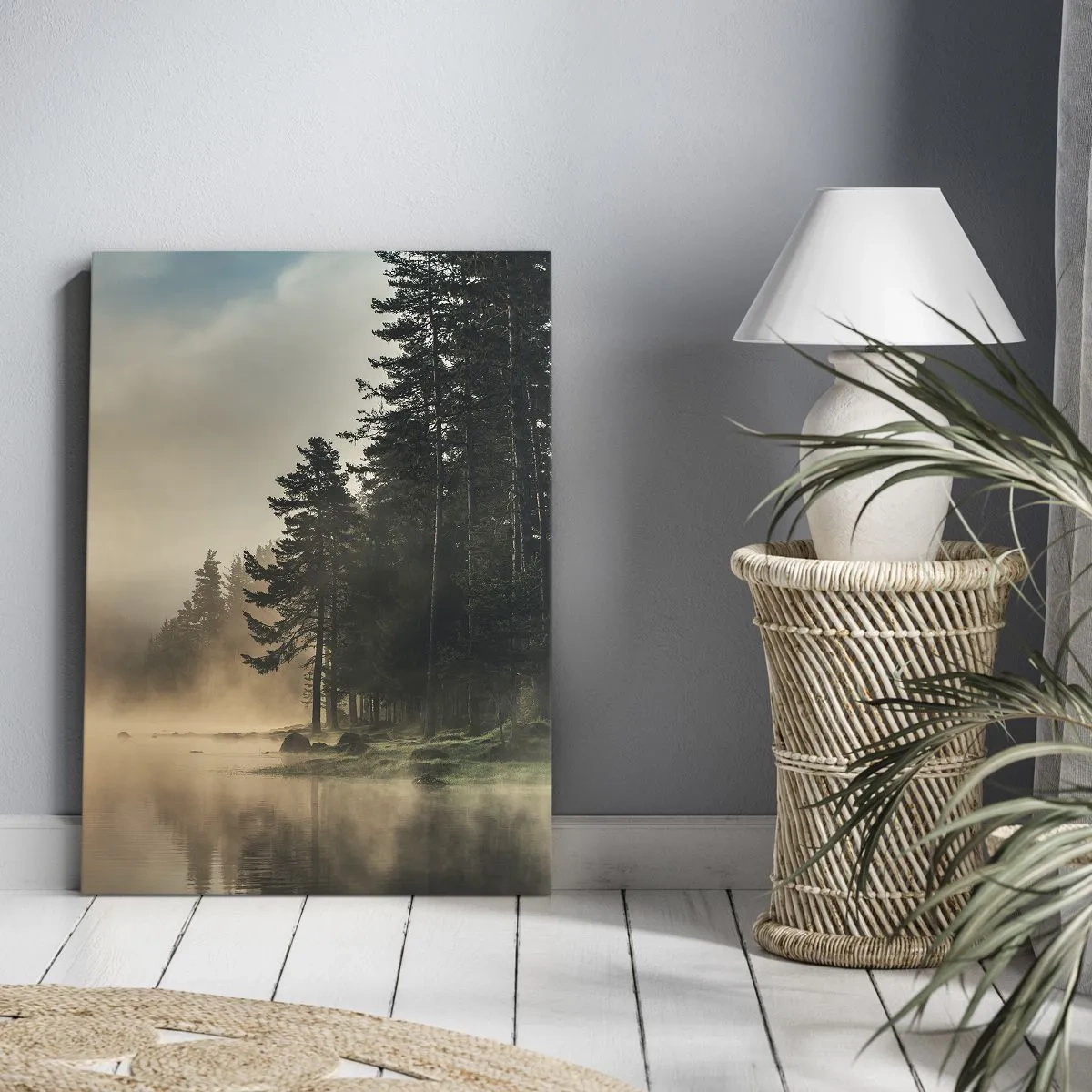 Schilderen op canvas - De geboorte van de dag - 50x70 cm