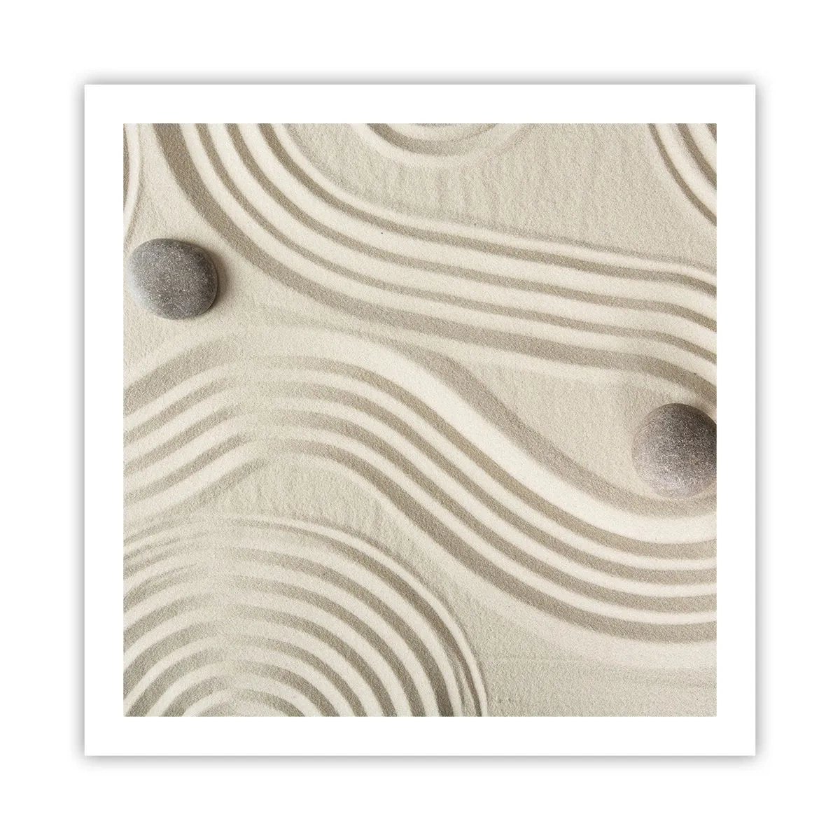 Poster - Een vleugje warmte - 60x60 cm