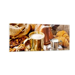 Schilderen op glas - Prettige dag! - 100x40 cm