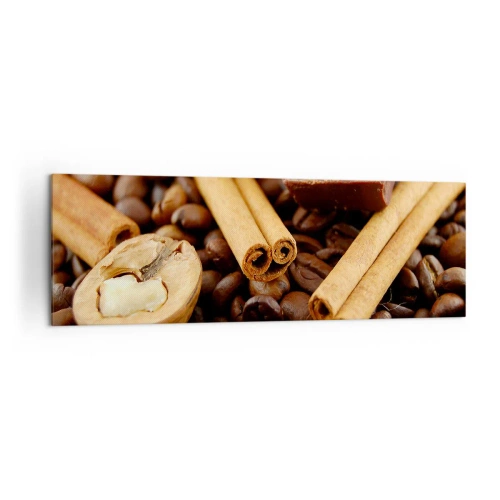 Schilderen op canvas - Concert van aroma's - 160x50 cm