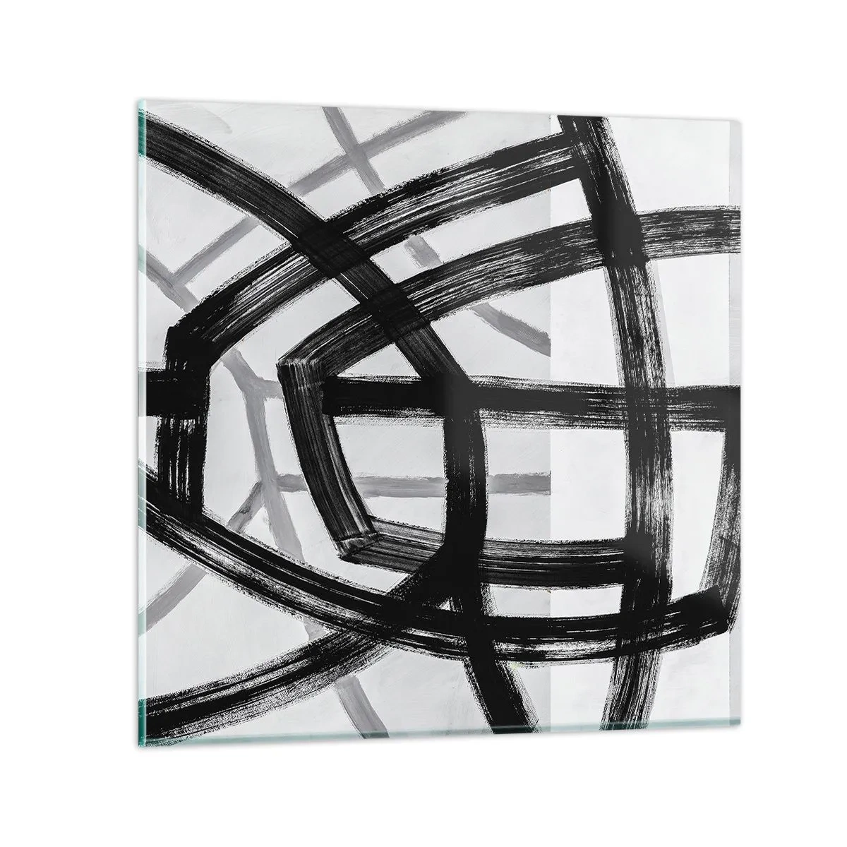 Schilderen op glas - Diepte opbouwen - 50x50 cm