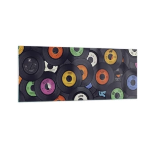 Schilderen op glas - De kleuren van de klassiekers - 100x40 cm