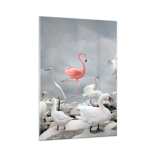 Schilderen op glas - Hoe ben ik hier terecht gekomen? - 50x70 cm
