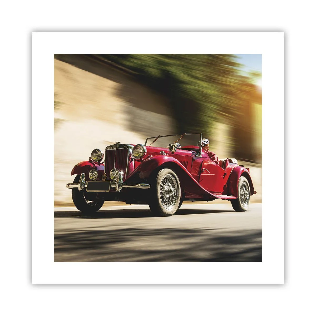 Poster - Mooier dan Nike van Samothrace - 40x40 cm