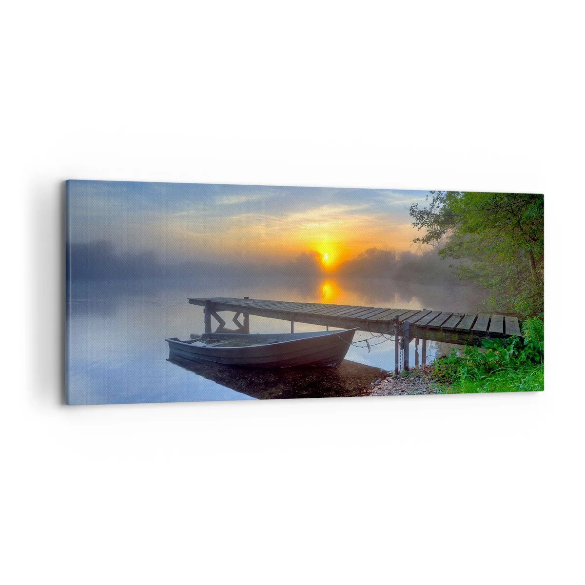 Schilderen op canvas - Hoe gewoon verandert in magie - 120x50 cm