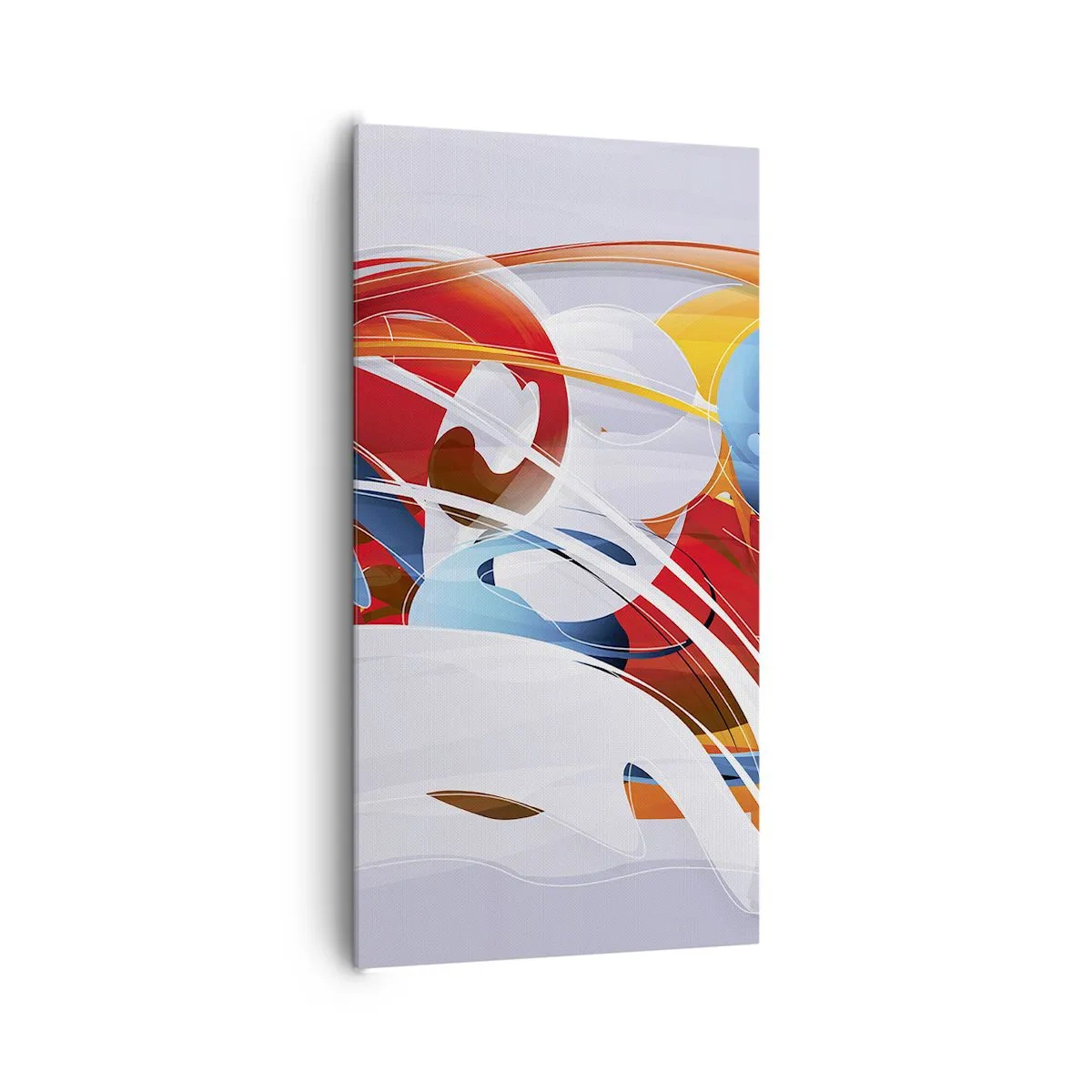 Schilderen op canvas - De dans van de elementen - 65x120 cm