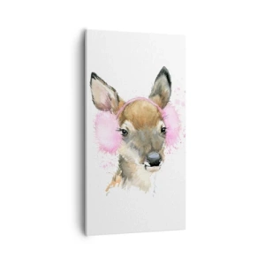 Schilderen op canvas - En de vorst is niet langer verschrikkelijk - 55x100 cm